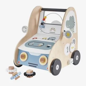 Chariot De Marche Avec Freins EN VOITURE SIMON En Bois FSC® Multicolore – Vertbaudet 12