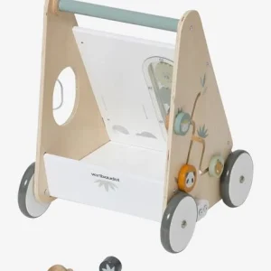 Chariot De Marche Avec Freins HANOÏ En Bois FSC® Multicolore – Vertbaudet 18