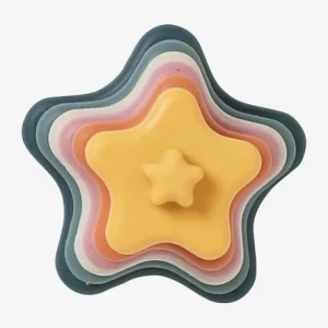 Pyramide D’étoiles à Empiler En Silicone Multicolor – Vertbaudet 18