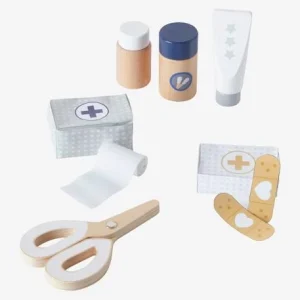 Set Docteur Pour Poupon En Bois FSC® Blanc – Vertbaudet 15